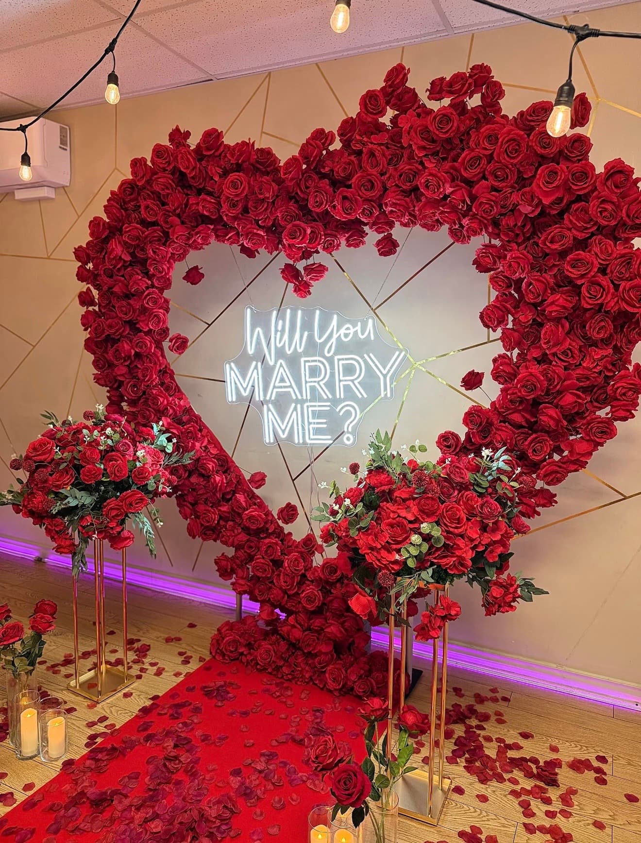 Demande en mariage